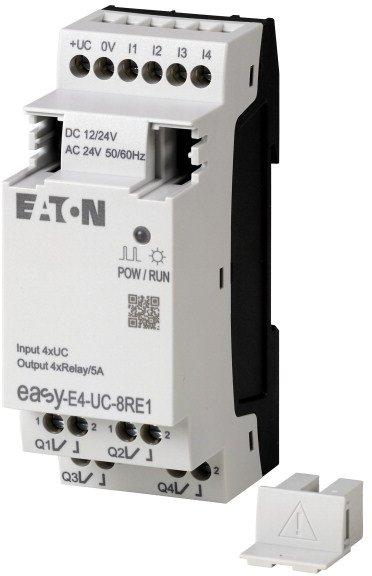 Ein-/Ausgangserweiterung für easyE4 mit 4 Ausgängen digital 12/24 V DC - 24 V AC