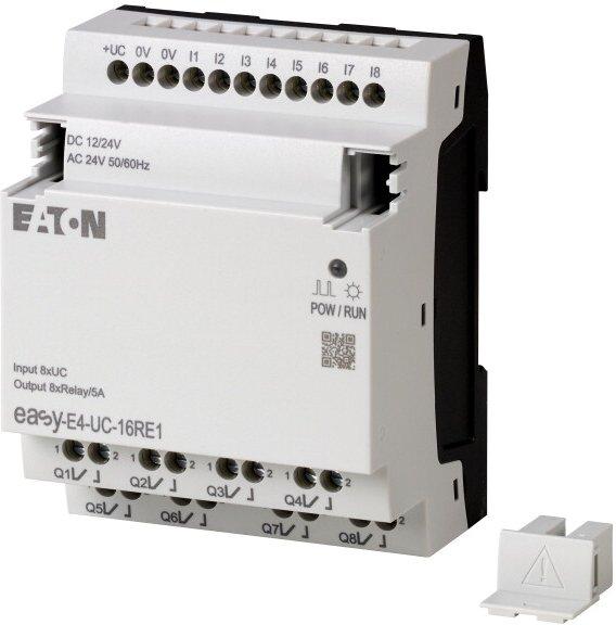 Ein-/Ausgangserweiterung für easyE4 mit 8 Ausgängen digital 12/24 V DC - 24 V AC