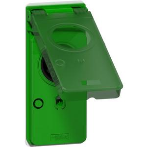 EVlink Parkplatz 2 - Steckdosenblock Typ 2 grün (Ersatzteil)