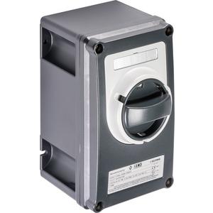 Aufputz Reparaturschalter ATEX+EMV 63A 3-polig sw/gr