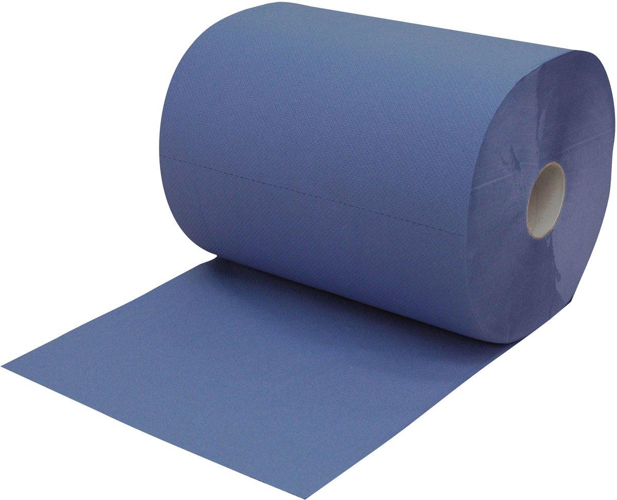 Werkstatt-Handtuchrolle Abriss 500 a 36 cm blau 3 lagig
