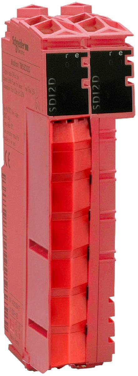 TM5 Digitales Sicherheits Zählermodul - 1E - 24VDC 7 kHz rot