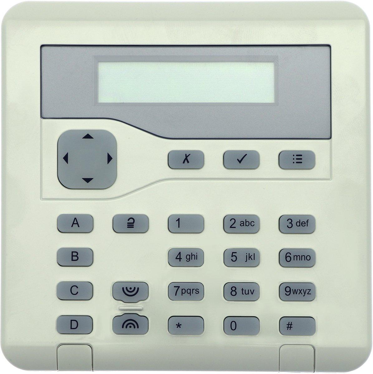 Bedienteil mit LCD-Display und Prox