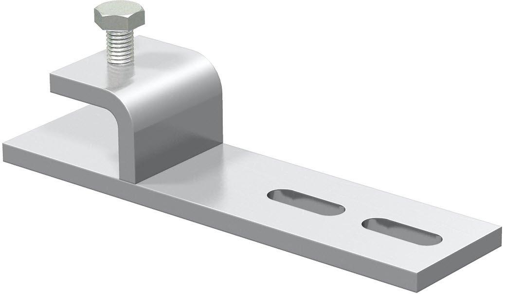 Befestigungsklemmstück für maximale Trägerstärke 20mm V2A