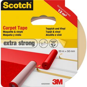 Teppichklebeband 50 mm x 20 m weiß