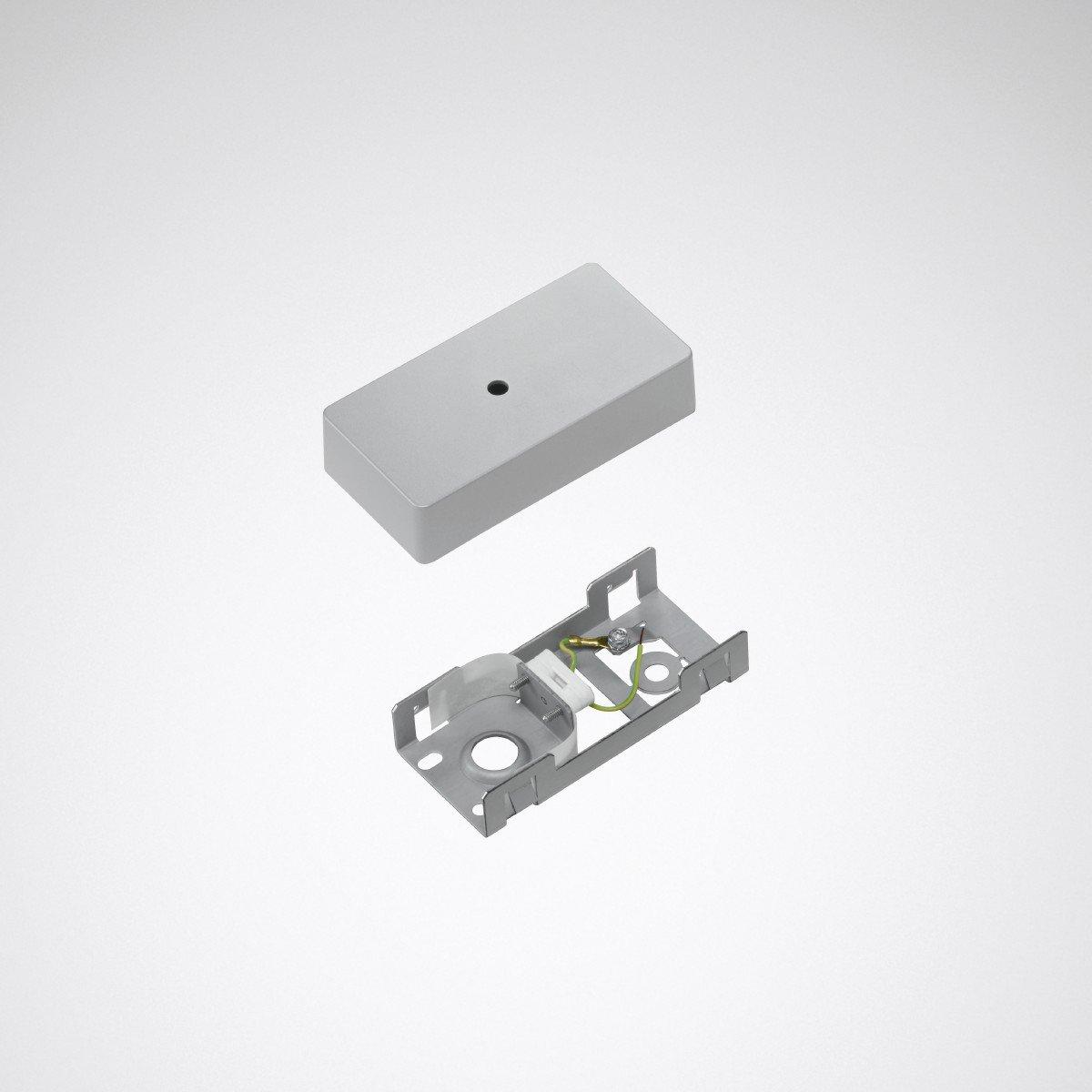 ZAR/01 Deckenanschlussdose eckig silber