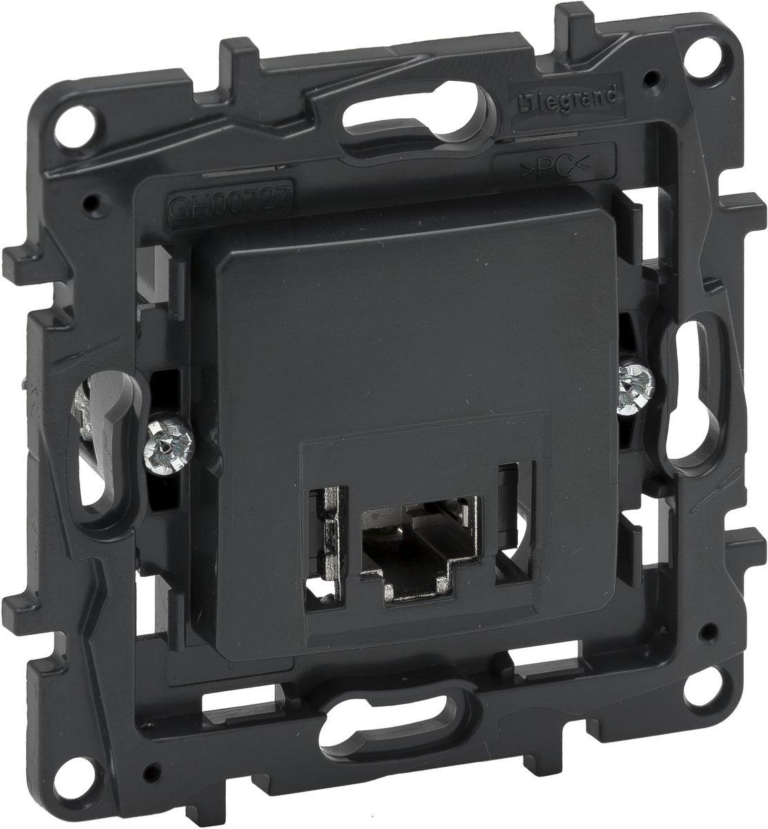 Niloe Step Einsatz Datendose 1xRJ45 Kat6 Stp