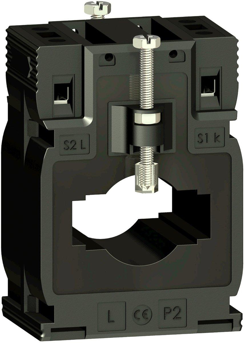 Stromwandler PowerLogic TI 300/5A Typ MB TR Kabel D26 + Schiene 15x32