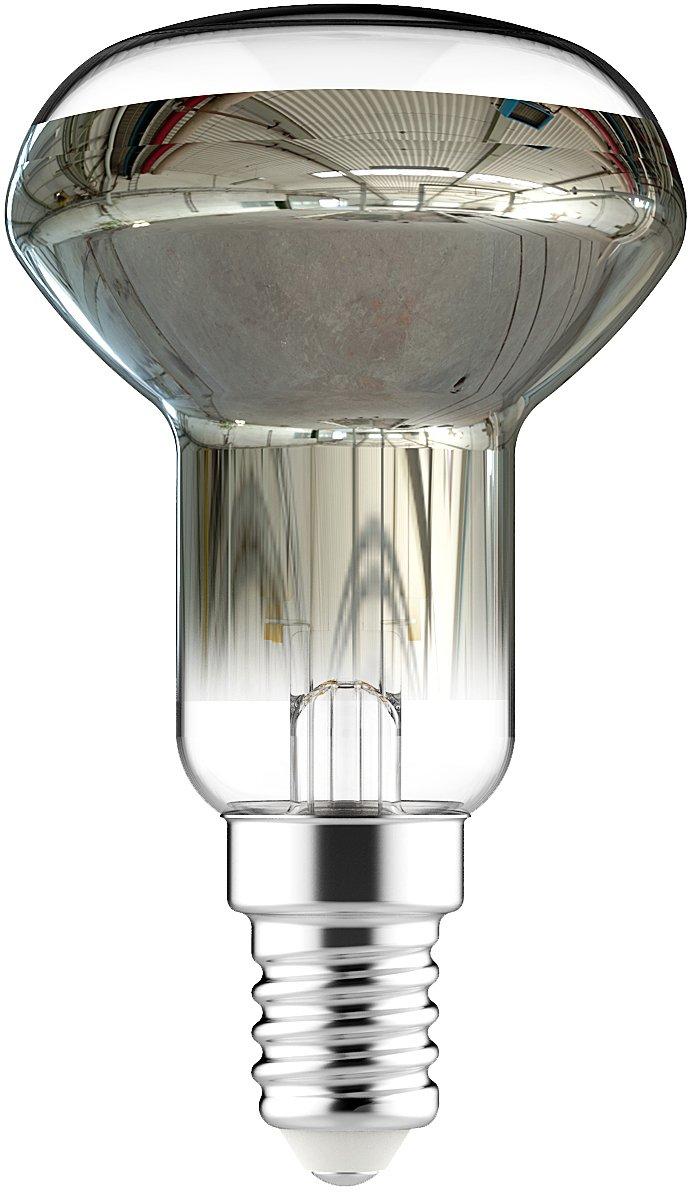 DR50 LED Reflektorlampe R50 Filament E14 R50 4W 230VAC 330lm 827 70° DIM klar