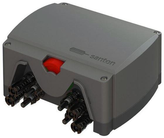 Feuerwehrsicherheitsschalter 2 Strings/MPP vorverdrahtet 9xM12 1000V