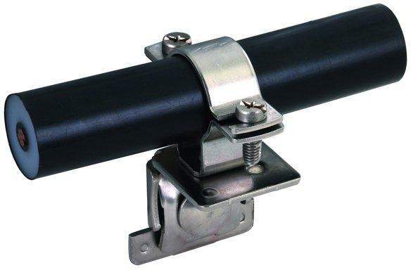 Dachleitungshalter NIRO für Metalldächer mit Stehfalz für HVI-Leitung D 27-30mm
