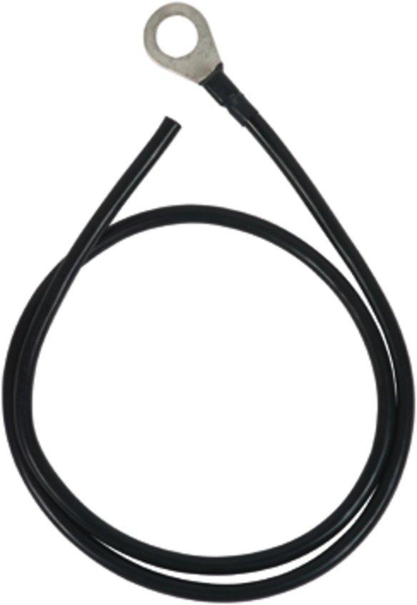 Erdungsleitung Cu 16mm² L 1000mm mit Ringkabelschuh Bohrung 17mm