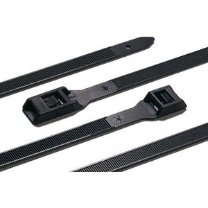 Kabelbinder 275x9 mm PA schwarz UV-beständig
