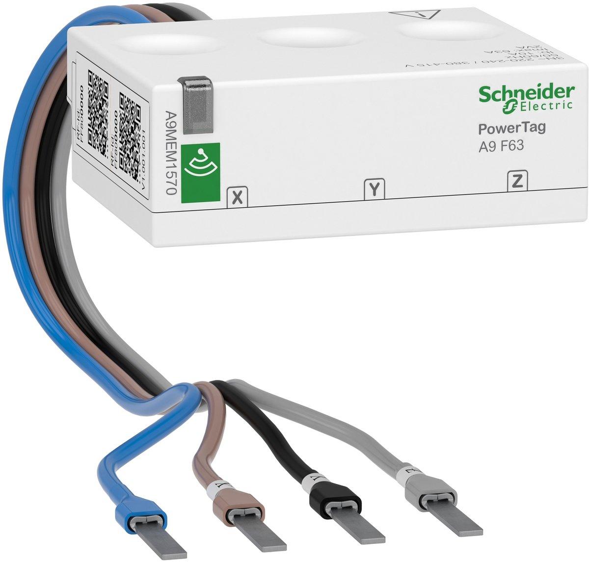 PowerTag Flex / kompakter Energiezähler 3-phasige (3P+N) Direktmessung bis 63 A