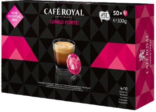 Kaffeepads für Nespresso Pro-Maschine Lungo forte 50 Stk.