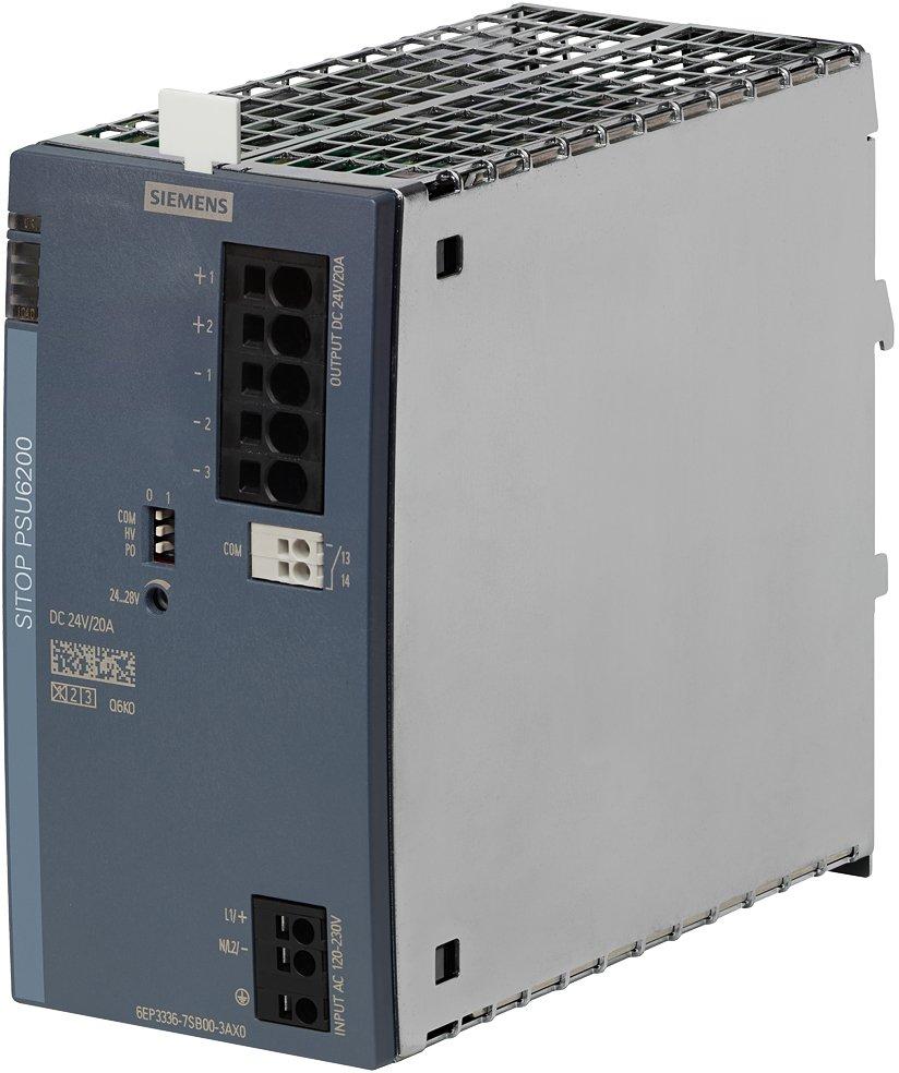 SITOP PSU6200 24 V / 20 A - geregelte Stromversorgung mit Diagnoseschnittstelle