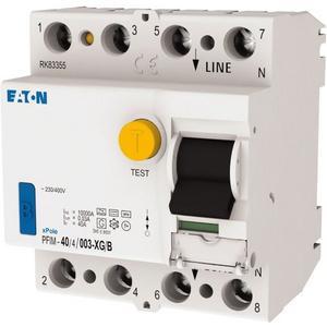 FI-Schutzschalter  40A 4-polig 30mA Typ B kurzverz./therm. vorsicherbar