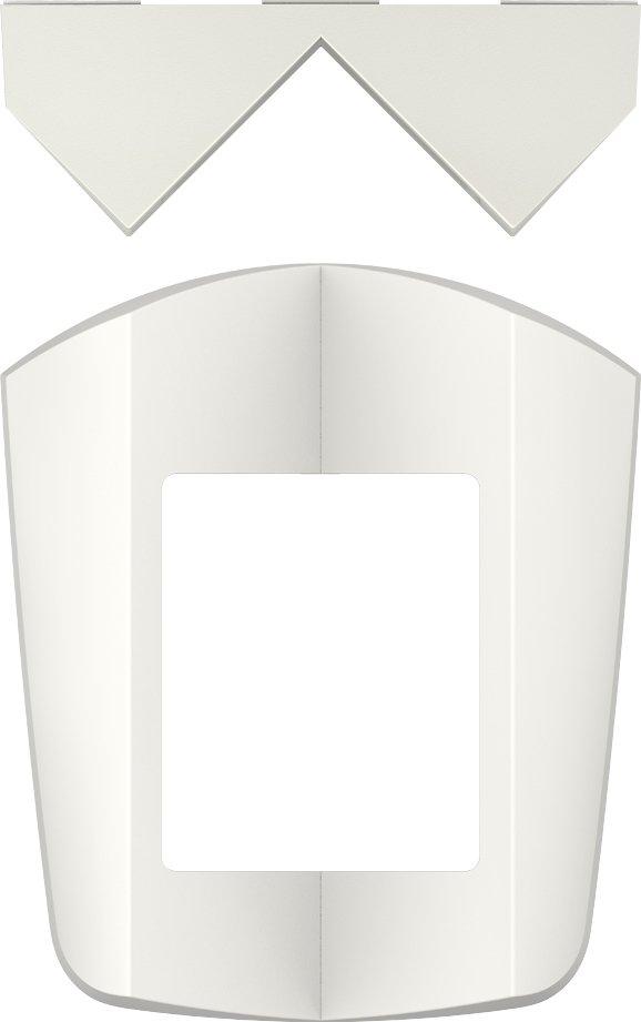 Eckmontagewinkel zu theLUXA S weiß