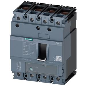 Leistungsschalter 3VA1 IEC 160 Frame 4p In= 125 A Icu= 55 kA - Anlagenschutz