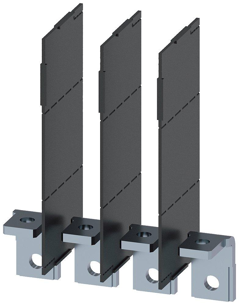 Schraubenflachanschluss rechtwinklig 4 Stück - Zubehör für 3VA1 250