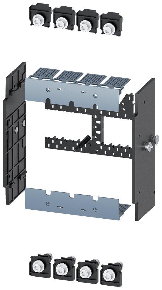 Einschubeinheit Umrüstbausatz für MCCB - Zubeh. 4p für 3VA1 400/630 3VA2 400/630