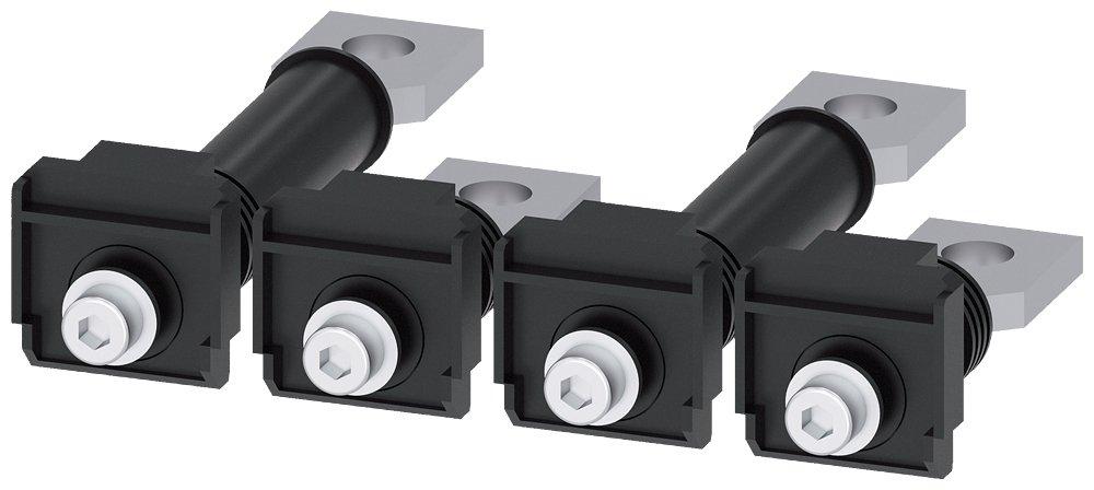 Rückseitiger Flachanschluss 4 Stück - Zubehör für 3VA5/6 400/600