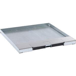 Deckel für Geätebox mit Markierrand 18/24 Module Edelstahl