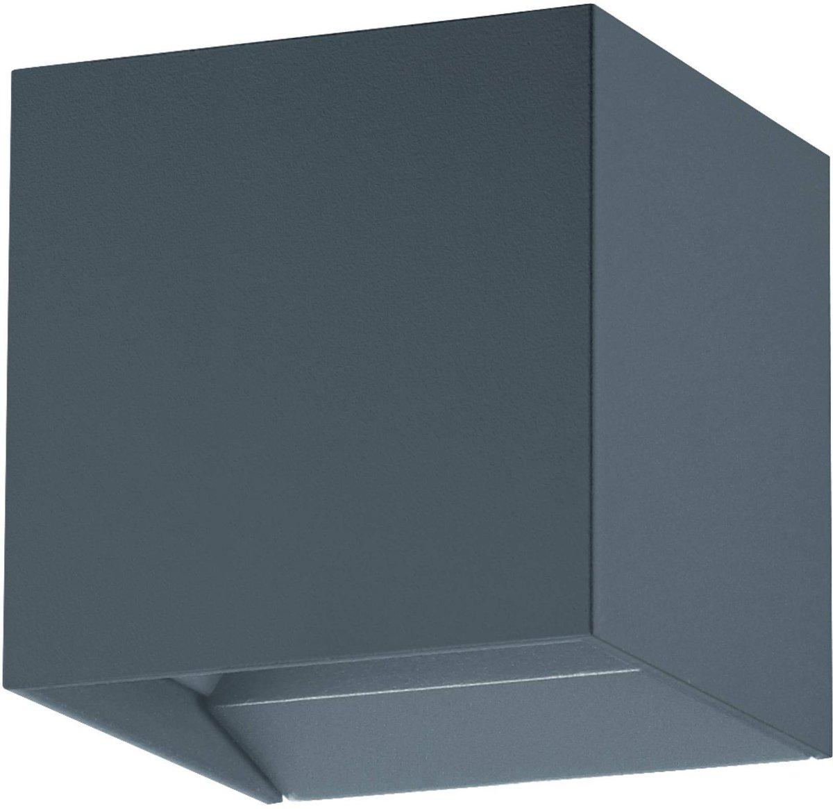 Wandleuchte-Außen LED anthrazit 4000K CALPINO PRO 2x3,3W IP54 680lm