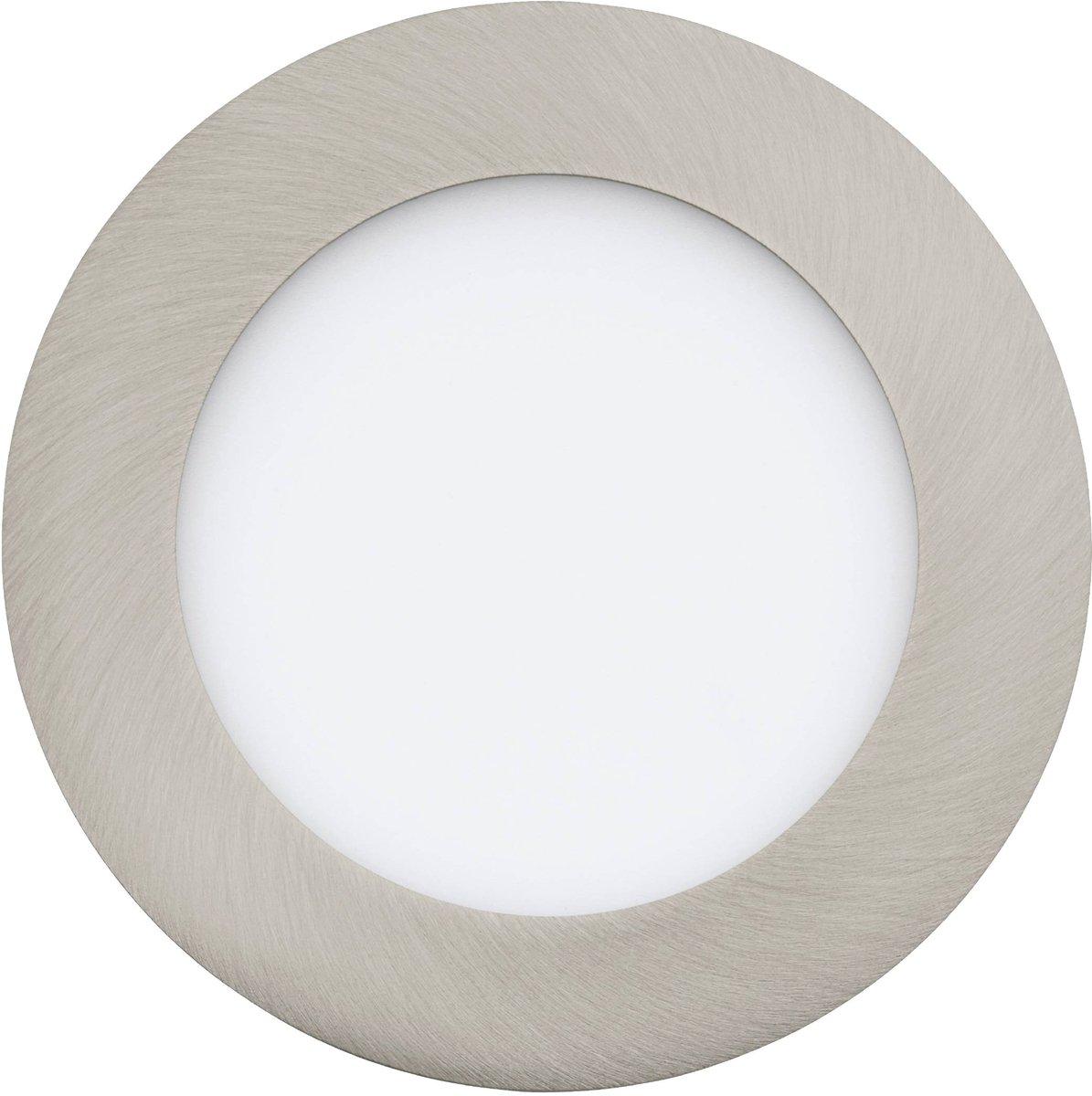 Einbauspot LED Ø120 nickel 3000K FUEVA1 5,5W IP20 600lm