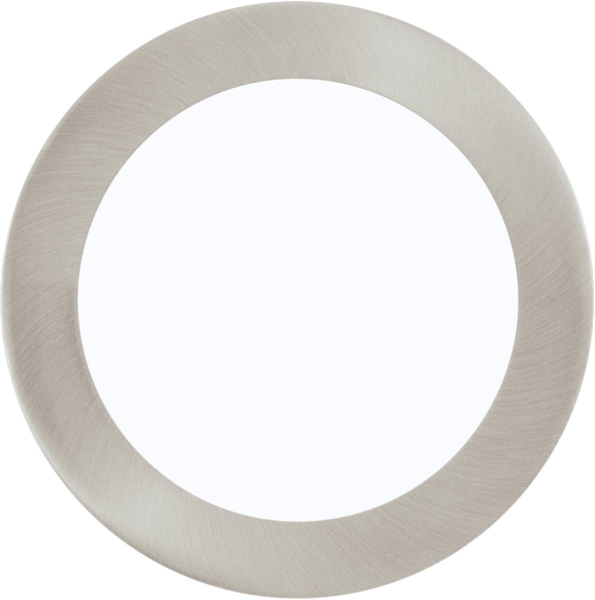 Einbauspot LED Ø170 nickel-matt 3000K FUEVA 1 10,9W IP20 1200lm