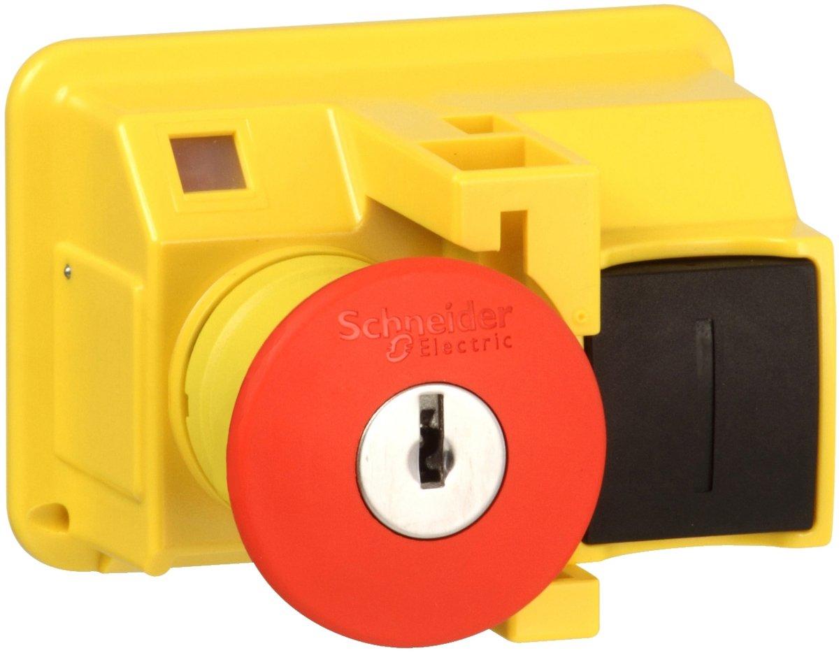 Pilzdrucktaster NOT-AUS Schlüsselentriegelung