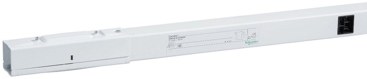 KBB gerades Element 40A 3m 2Netze 3L+N+PE 5Abgänge