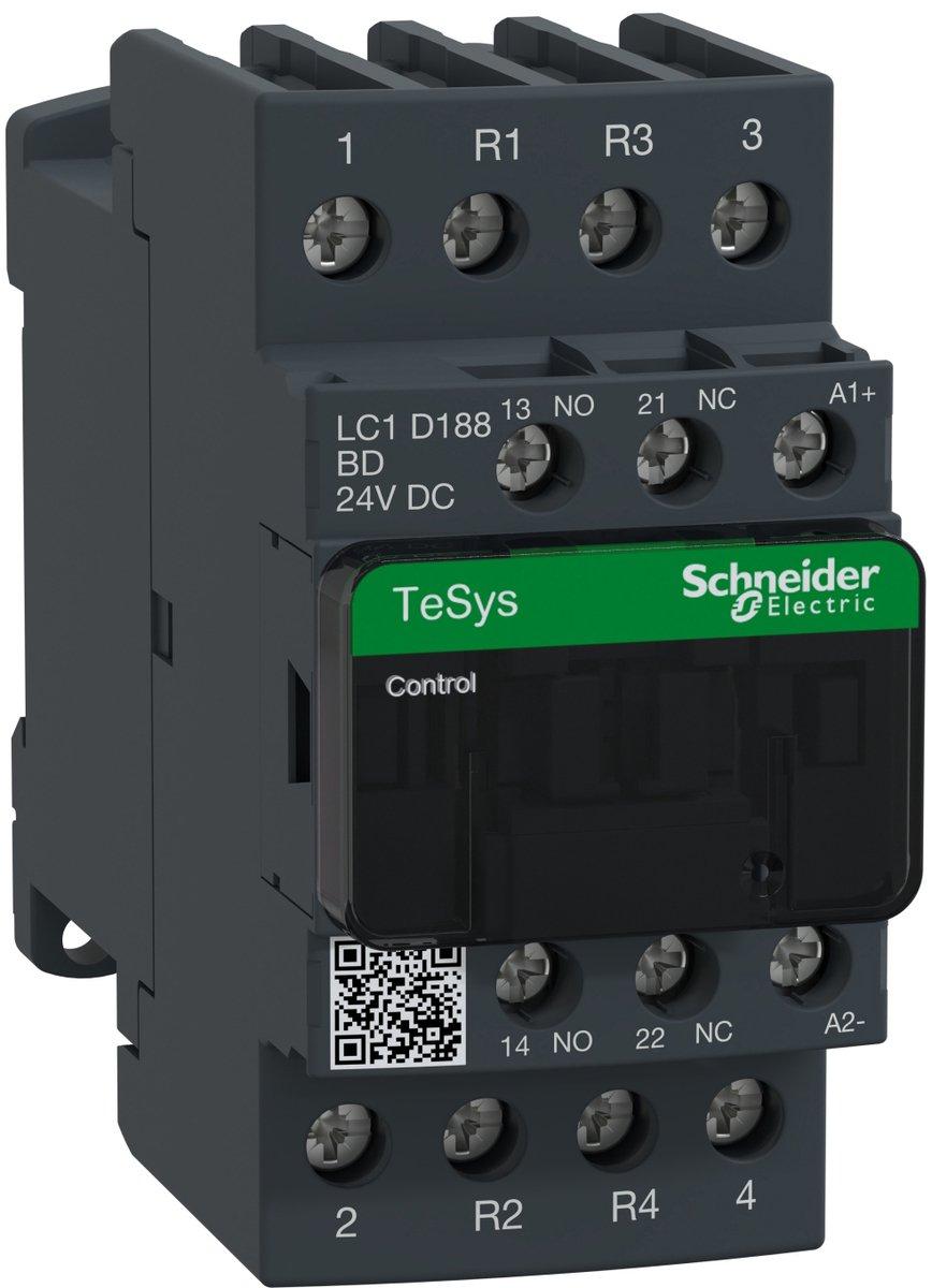 Leistungsschütz LC1D 4p +1S+1Ö Spule 24 V DC