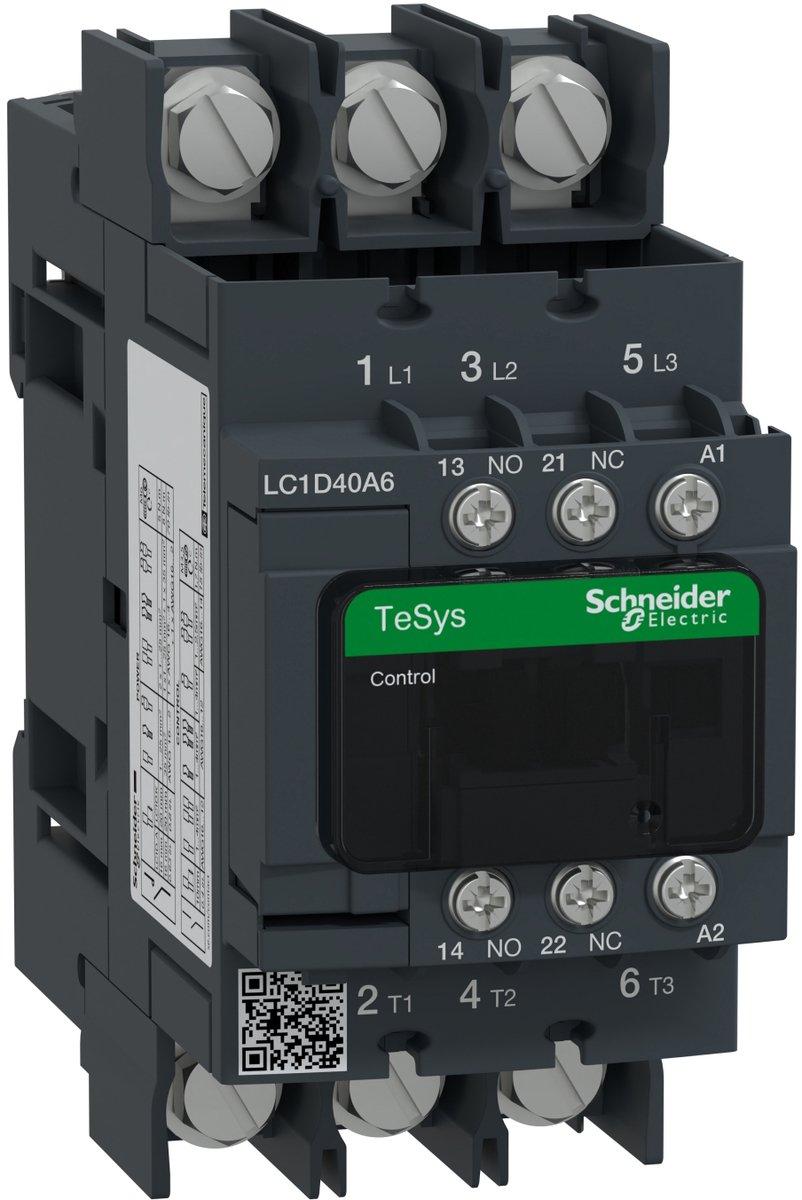 Leistungsschütz LC1D 3p +1S+1Ö 18,5 kW 40A 400 V AC3 Spule 230 V AC