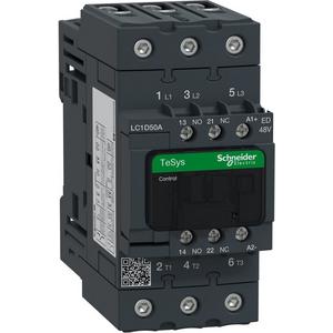 Leistungsschütz LC1D 3p +1S+1Ö 22 kW 50A 400 V AC3 Spule 48 V DC
