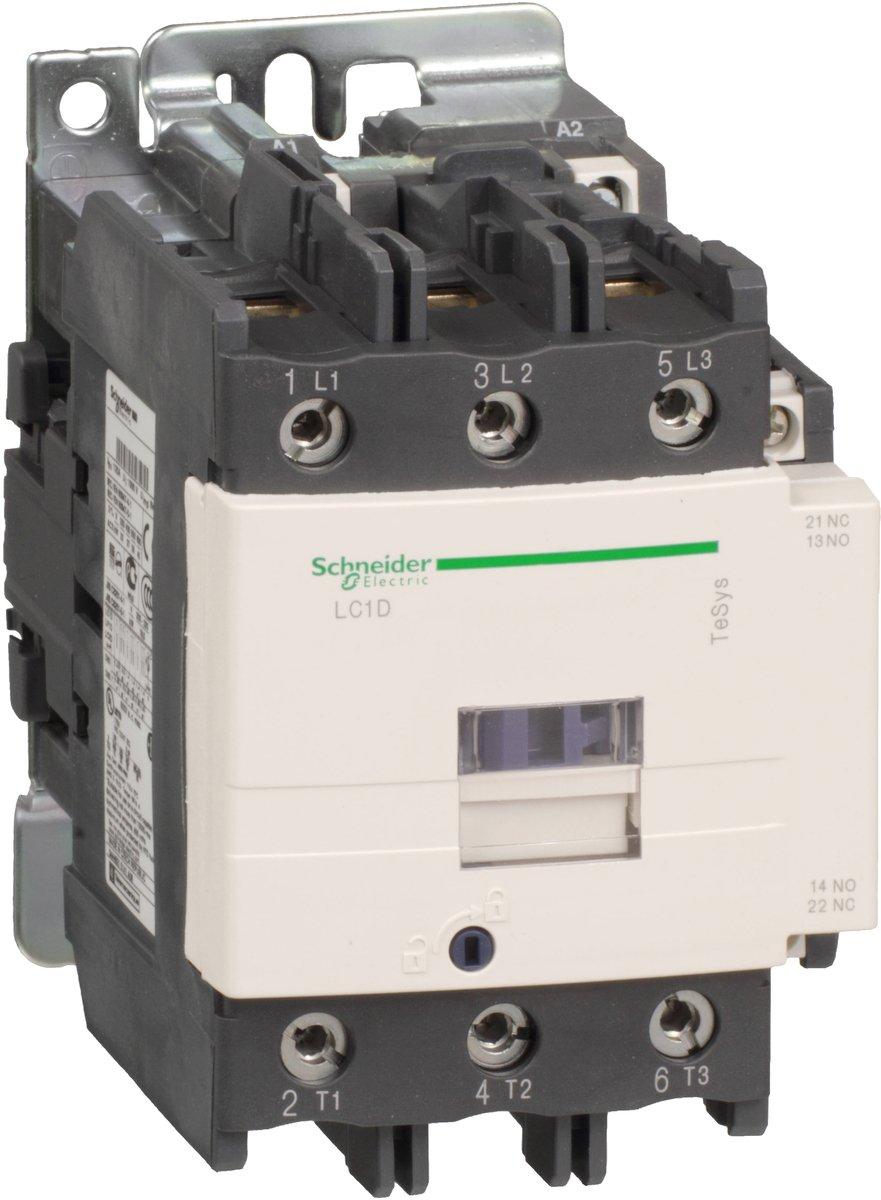 Leistungsschütz LC1D 3p +1S+1Ö 37 kW 80A 400 V AC3 Spule 220 V AC