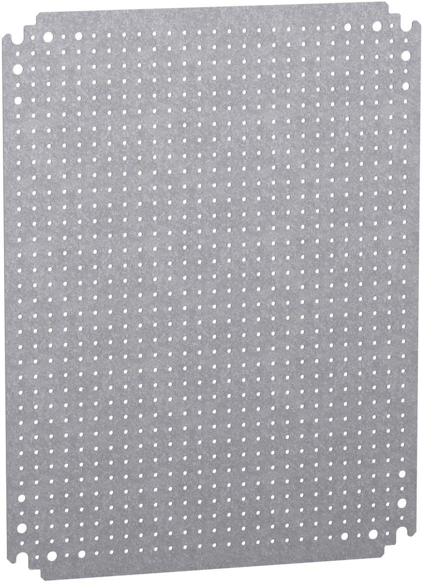 Montageplatte H500 x B400m Öffnung Ø 3,6mm auf 12,5mm Abstand