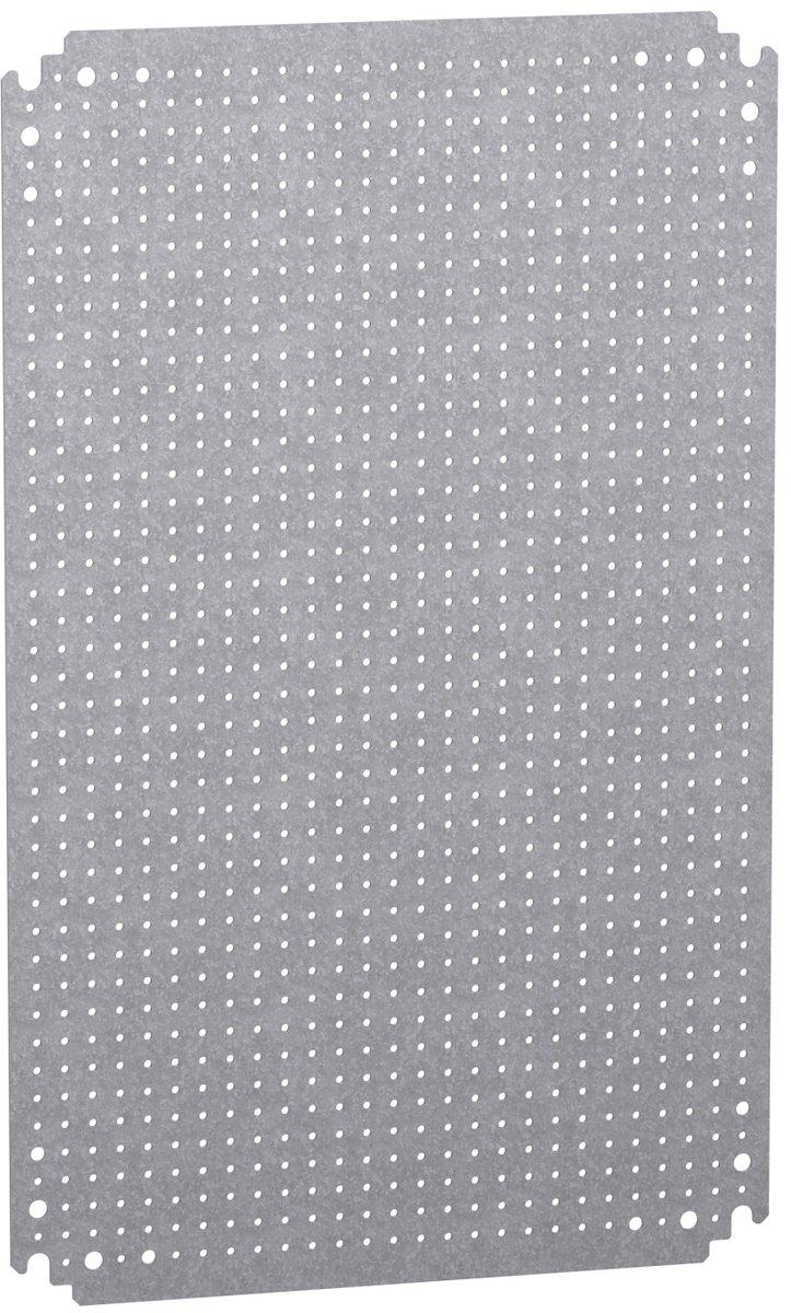 Montageplatte H600 x B400m Öffnung Ø 3,6mm auf 12,5mm Abstand