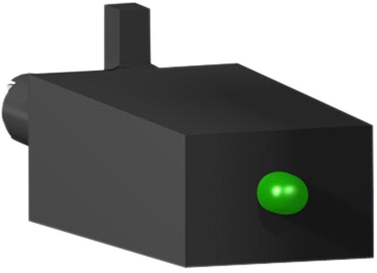 Schutzmodul für Relais-Sockel Varistor + grüne LED 6-24 VAC/DC