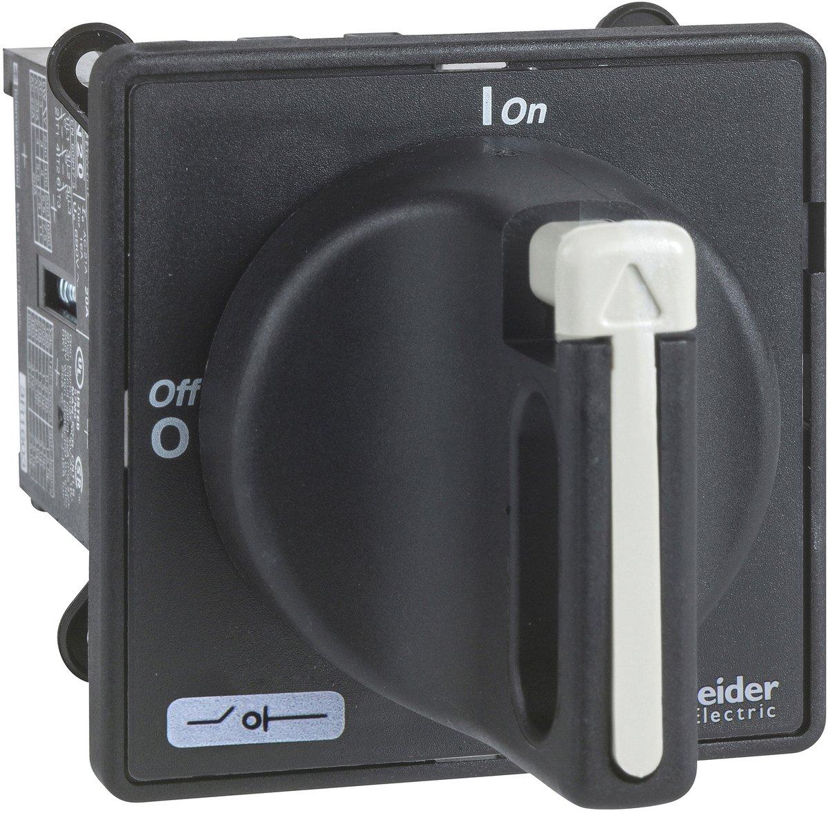 Hauptschalter D=22,5mm 3p 690V AC 25A Griff schwarz abschließbar