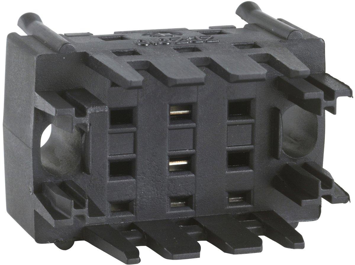 Printadapter (Sockel) f. 1,6mm Leiterplatte Ø 22mm Geräte VP: 10 Stck.