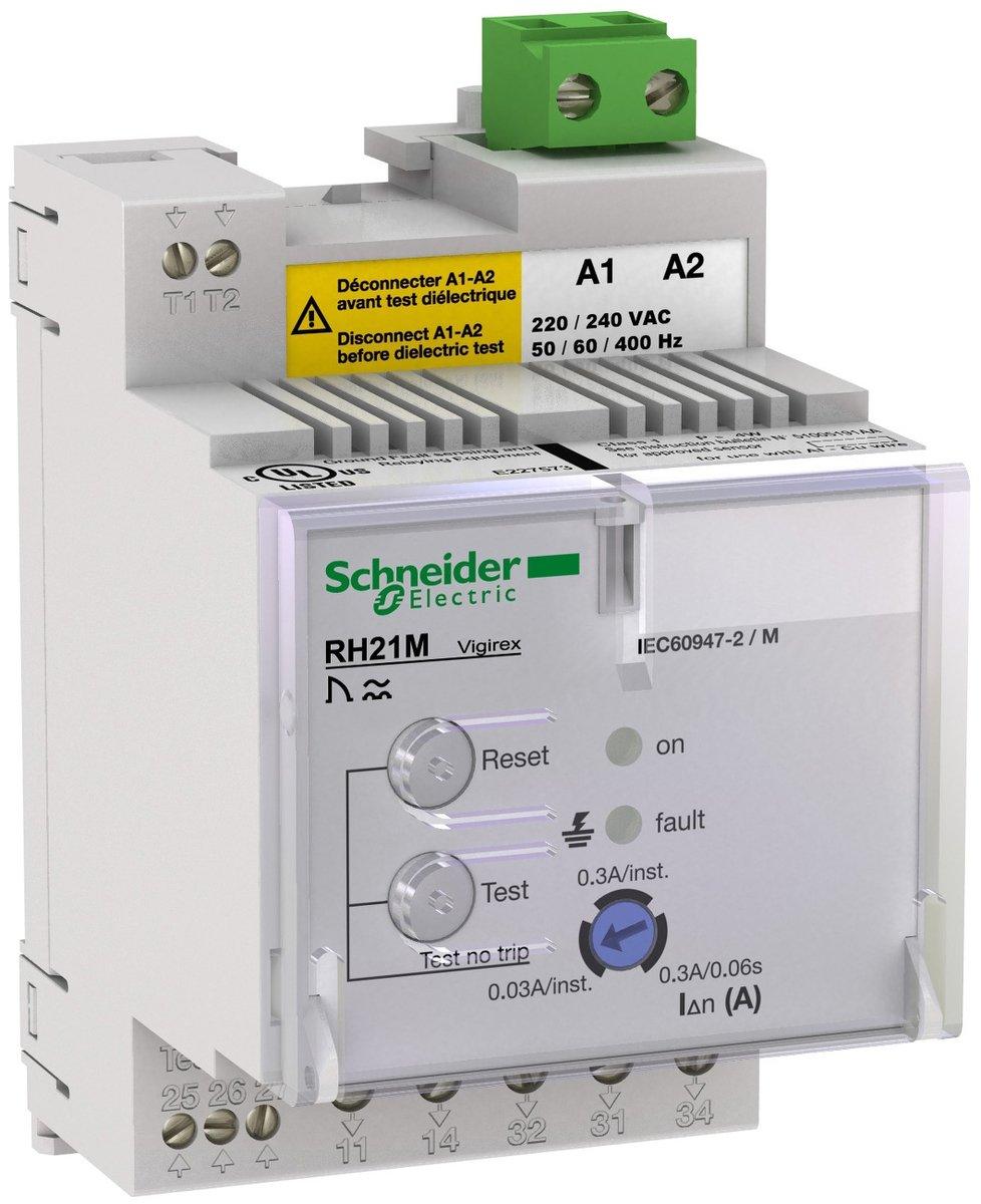 Erdschlussrelais RH21M 300mA 0,06 s 240 V