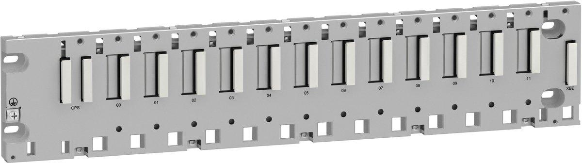 M340 Robustes Rack 12 Steckplätze Platten- oder DIN-Schienenmontage