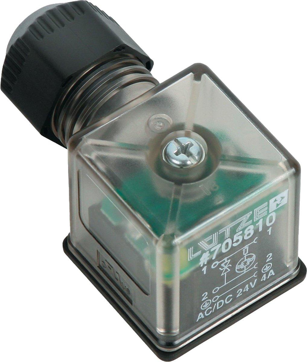 Konfektionierbarer Ventilstecker Bauform A