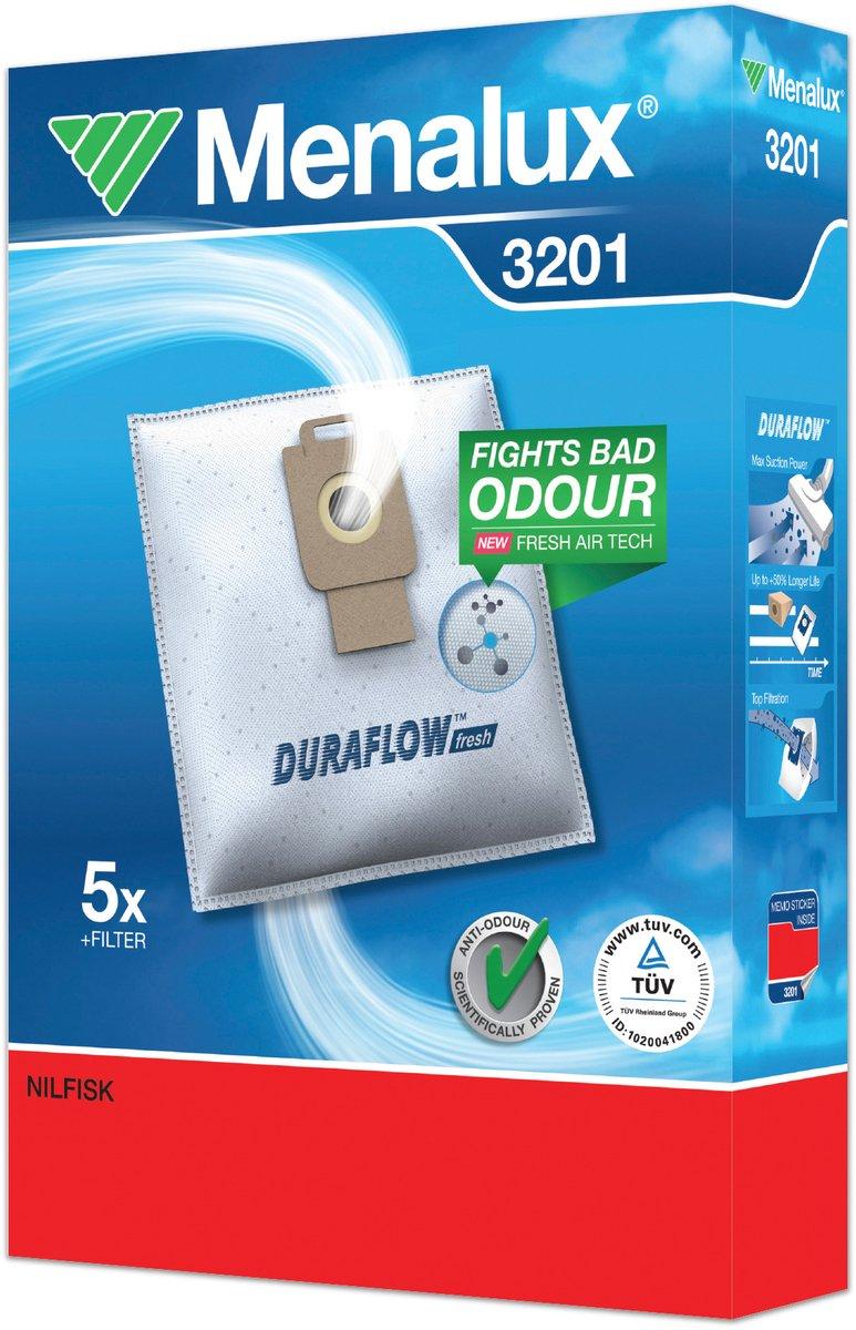 Staubsaugerbeutel Duraflow fresh für Nilfisk 3201