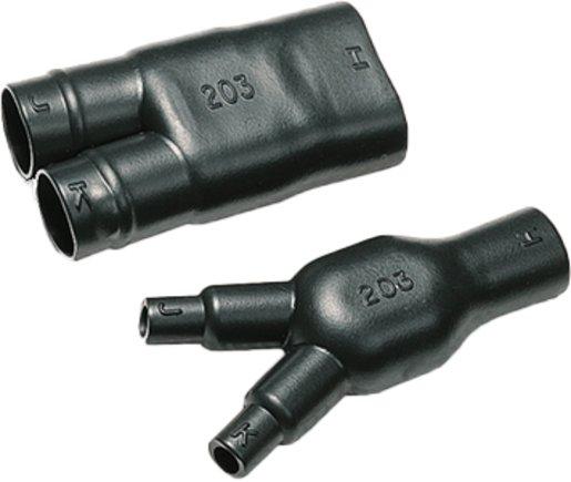 Warmschrumpfteil für Verzweigstellen 2- Fingerstück schwarz