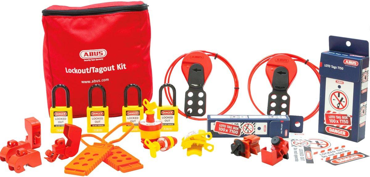 LOCKOUT/TAGOUT LOTO-SET elektrisch groß