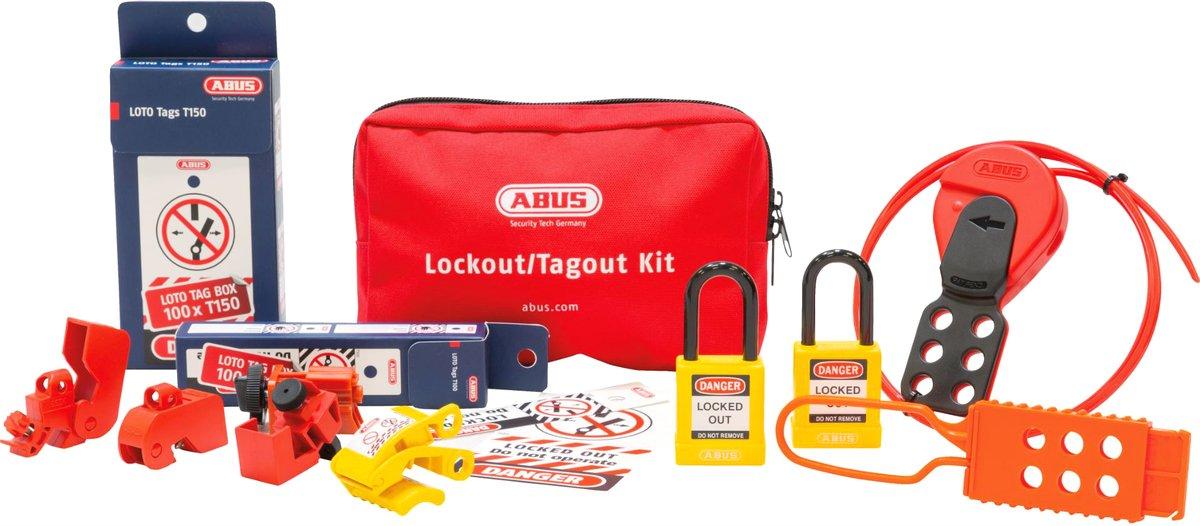 LOCKOUT/TAGOUT LOTO-SET elektrisch klein