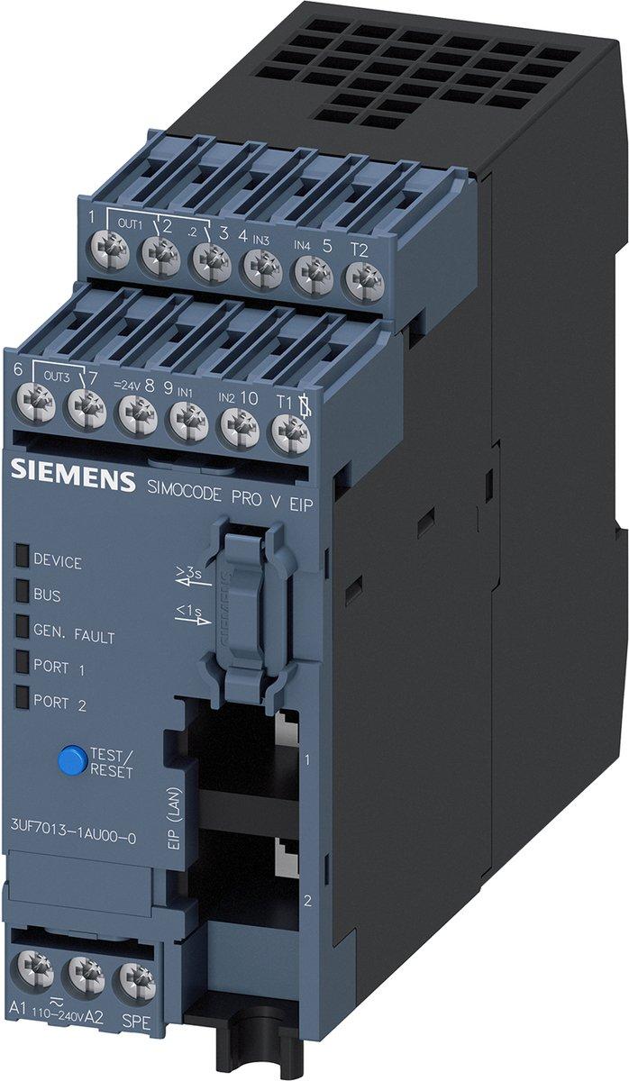 Grundgerät SIMOCODE pro V EtherNet/IP Medienredundanz DLR Webserver 100MBit/s