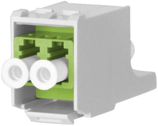 OpDAT modul LC-Duplex OM5 (Keramik lindgrün) MM